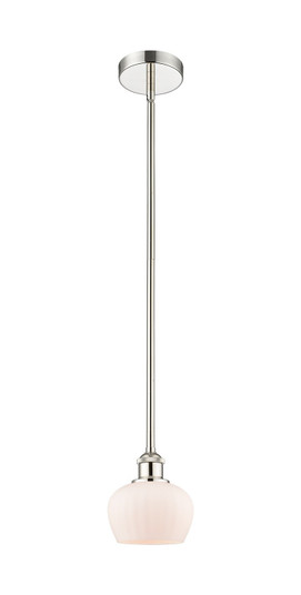 Edison One Light Mini Pendant in Polished Nickel (405|616-1S-PN-G91)