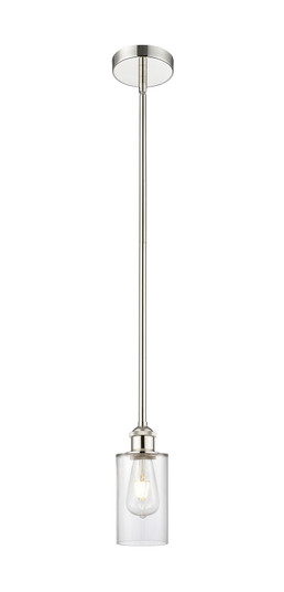 Edison One Light Mini Pendant in Polished Nickel (405|616-1S-PN-G802)
