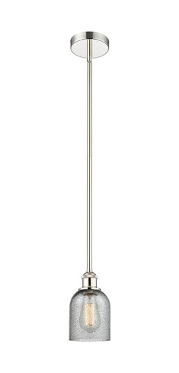 Edison One Light Mini Pendant in Polished Nickel (405|616-1S-PN-G257)