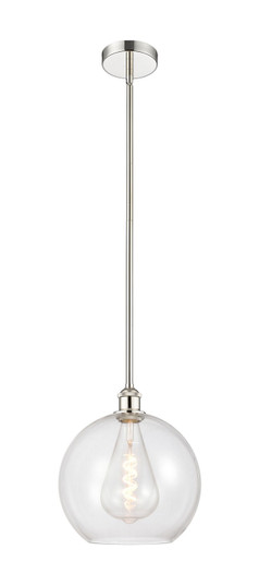 Edison One Light Mini Pendant in Polished Nickel (405|616-1S-PN-G122-12)