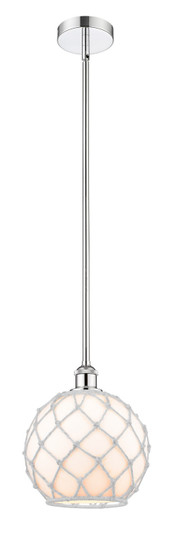 Edison One Light Mini Pendant in Polished Chrome (405|616-1S-PC-G121-10RW)