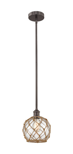 Edison One Light Mini Pendant in Oil Rubbed Bronze (405|616-1S-OB-G122-8RB)