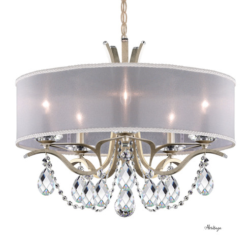 Vesca Five Light Chandelier in Antique Silver (53|VA8305N-48H1)