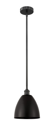 Edison One Light Mini Pendant in Matte Black (405|616-1S-BK-MBD-9-BK)