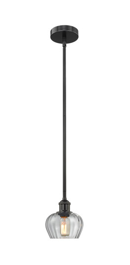 Edison One Light Mini Pendant in Matte Black (405|616-1S-BK-G92)
