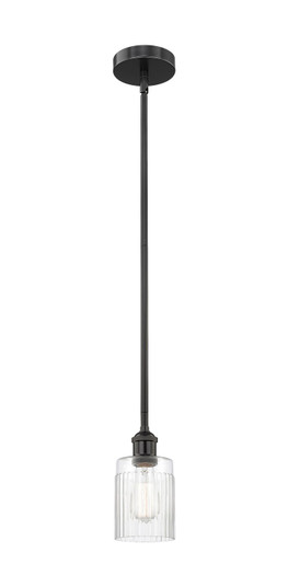 Edison One Light Mini Pendant in Matte Black (405|616-1S-BK-G342)