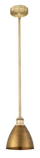 Edison One Light Mini Pendant in Brushed Brass (405|616-1S-BB-MBD-75-BB)