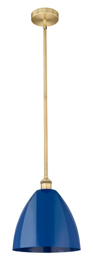 Edison One Light Mini Pendant in Brushed Brass (405|616-1S-BB-MBD-12-BL)