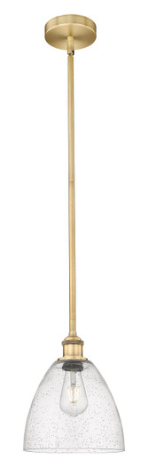 Edison One Light Mini Pendant in Brushed Brass (405|616-1S-BB-GBD-94)