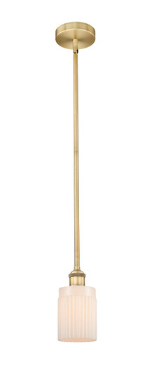 Edison One Light Mini Pendant in Brushed Brass (405|616-1S-BB-G341)