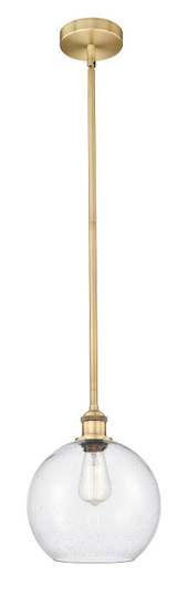 Edison One Light Mini Pendant in Brushed Brass (405|616-1S-BB-G124-10)