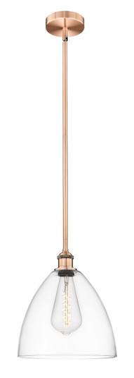 Edison One Light Mini Pendant in Antique Copper (405|616-1S-AC-GBD-122)