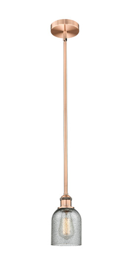 Edison One Light Mini Pendant in Antique Copper (405|616-1S-AC-G257)
