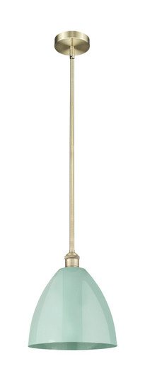 Edison One Light Mini Pendant in Antique Brass (405|616-1S-AB-MBD-12-SF)
