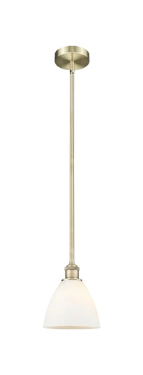 Edison One Light Mini Pendant in Antique Brass (405|616-1S-AB-GBD-751)