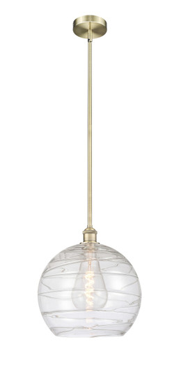 Edison One Light Pendant in Antique Brass (405|616-1S-AB-G1213-14)