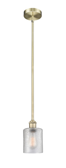 Edison One Light Mini Pendant in Antique Brass (405|616-1S-AB-G112)