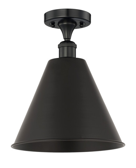 Edison One Light Semi-Flush Mount in Satin Gold (405|616-1F-SG-MBC-12-SG)
