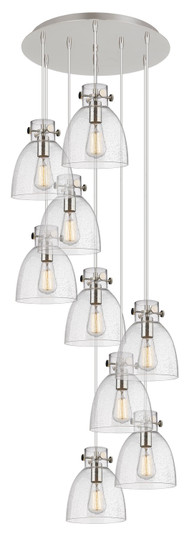 Downtown Urban Nine Light Pendant in Polished Nickel (405|119-410-1PS-PN-G412-8SDY)