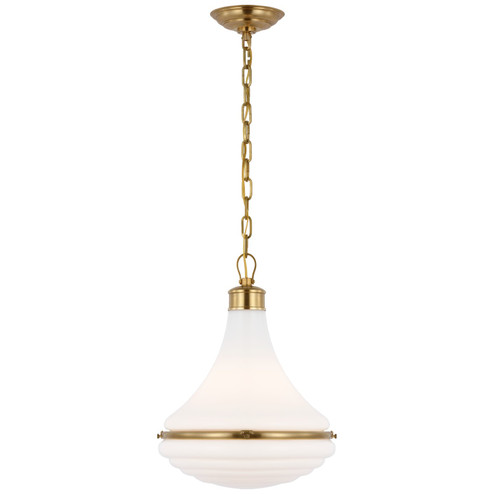 Wesley LED Pendant in Hand-Rubbed Antique Brass (268|AL 5070HAB-WG)