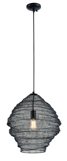 Wabi Sabi One Light Pendant in Soft Black (67|F6772-SBK)