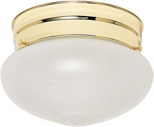 One Light Flush Mount in Polished Brass (72|60-6030)