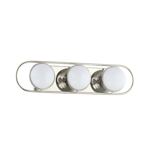 Amy Three Light Bath and Vanity in Polished Nickel (428|H783303-PN)