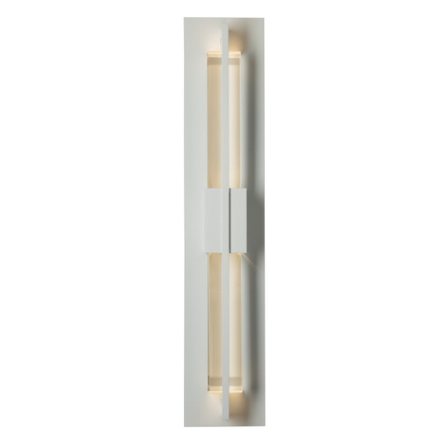 Axis Double Axis Small LED Outdoor Sconce in Coastal White (39|306415-LED-02-ZM0331)