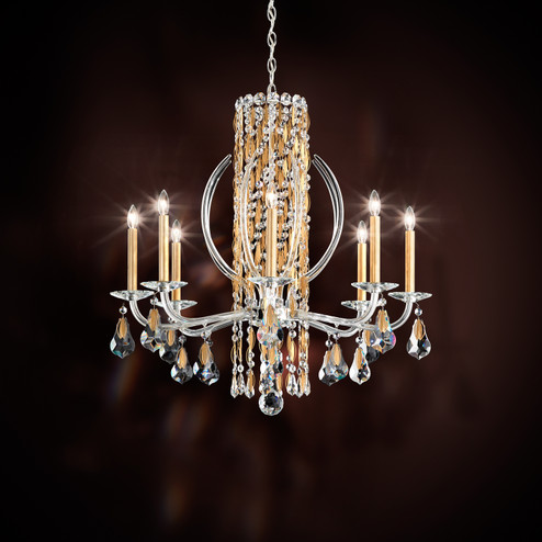 Siena Eight Light Chandelier in Heirloom Gold (53|RS8308N-22H)