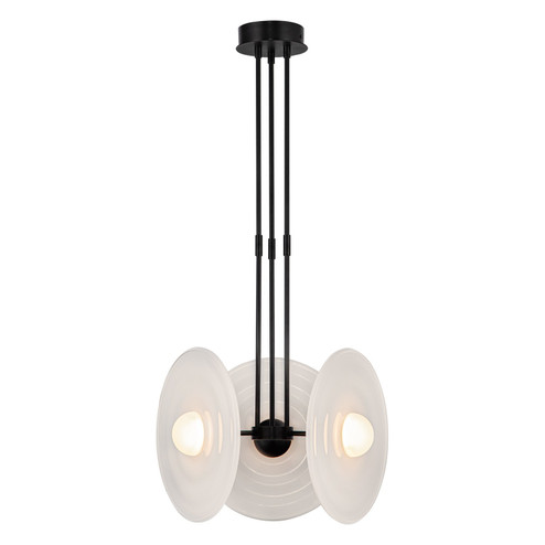 Harbour LED Pendant in Urban Bronze/Glossy Opal (452|PD350318UBGO)