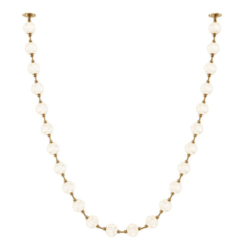 Marni LED Pendant in Natural Brass (452|PD321724NB-RT)