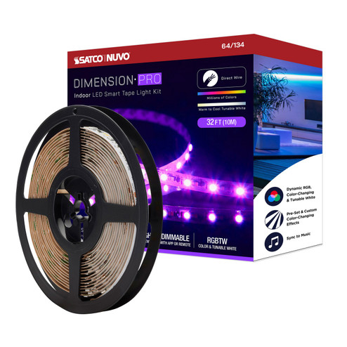 LED Tape Light Strip in White (72|64-134)