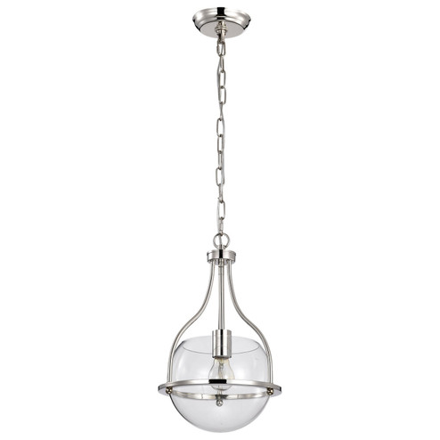 Amado One Light Pendant in Polished Nickel (72|60-7816)