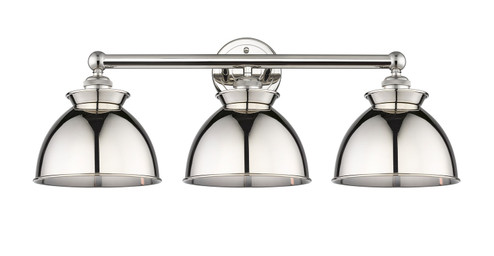 Edison Three Light Bath Vanity in Polished Nickel (405|616-3W-PN-M14-PN)