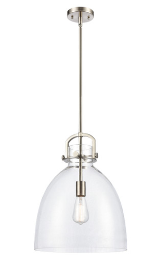 Downtown Urban One Light Pendant in Polished Nickel (405|412-1S-PN-14CL)