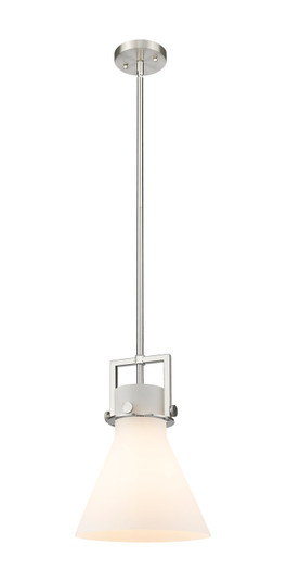 Downtown Urban LED Mini Pendant in Polished Nickel (405|411-1S-PN-10CL-LED)