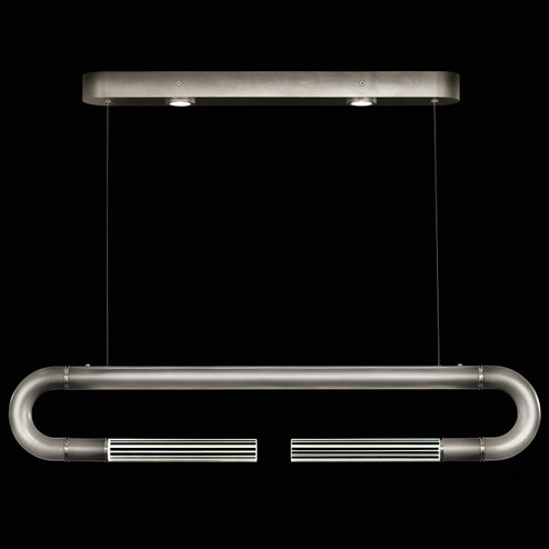 Antonia LED Linear Pendant in Ombre Silver/Nickel/No Parchment (48|924140-720ST)
