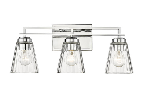 Lyna Three Light Vanity in Chrome (224|823-3V-CH)