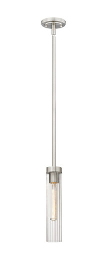 Beau One Light Pendant in Brushed Nickel (224|740P-ROD-BN)