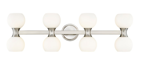 Artemis Eight Light Vanity in Brushed Nickel (224|494-8V-BN)