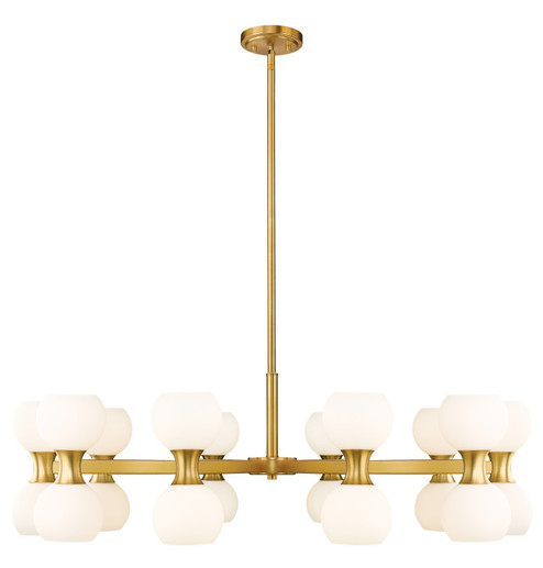 Artemis 20 Light Chandelier in Modern Gold (224|494-20MGLD)