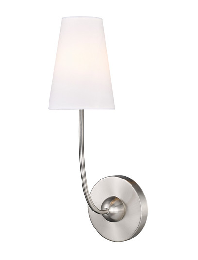 Shannon One Light Wall Sconce in Brushed Nickel (224|3040-1S-BN) Shannon One Light Wall Sconce in Brushed Nickel (224|3040-1S-BN)