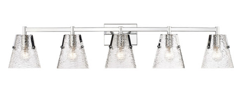 Analia Five Light Vanity in Chrome (224|1101-5V-CH)