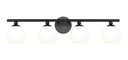 Neoma Four Light Vanity in Matte Black (224|1100-4V-MB)