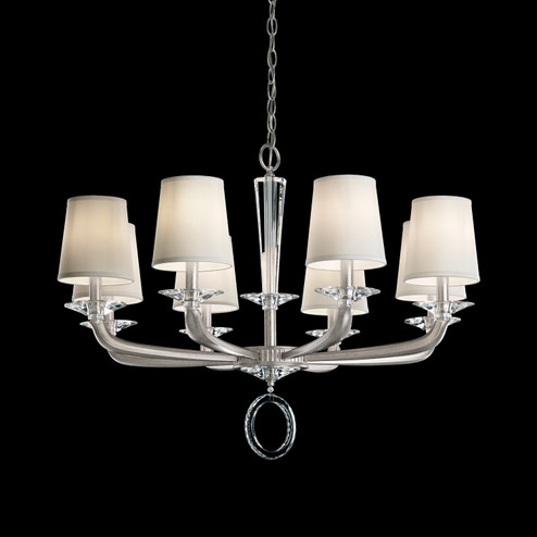 Emilea Eight Light Chandelier in Jet Black (53|MA1008N-55O)