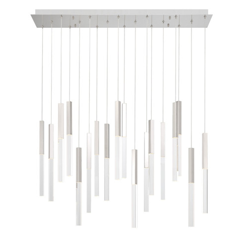 Benicio LED Chandelier in Polished Nickel (40|46771-032)