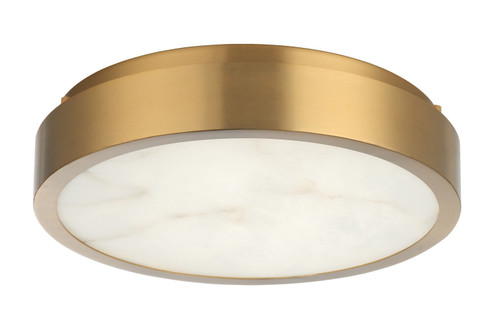 Marblestone LED Ceiling Mount in Aged Gold Brass (423|X05911AG)