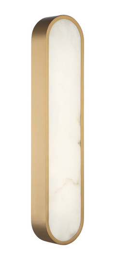 Marblestone LED Wall Sconce in Aged Gold Brass (423|W05922AG)