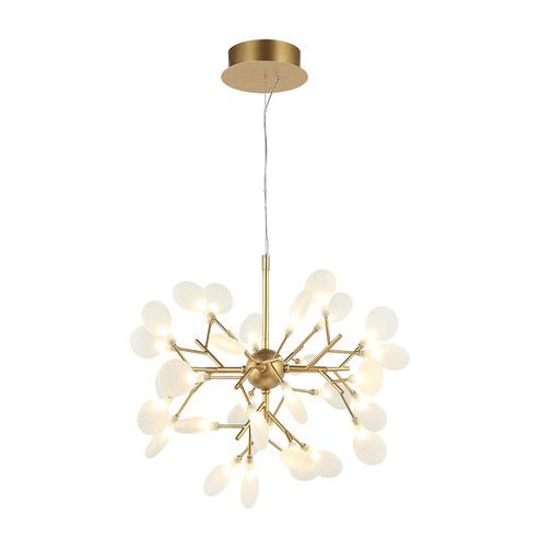 HYDRAGEA BLOOM LED Pendant in Gold (423|C69824GL)