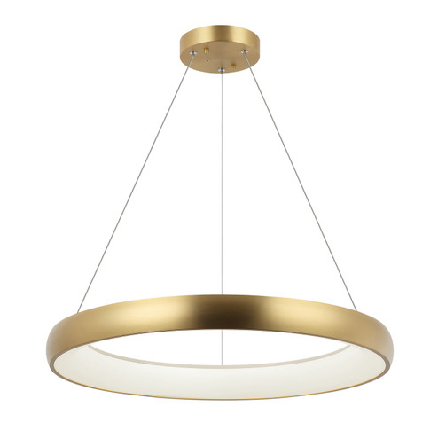 MAVERICK LED Pendant in Brushed Gold (423|C32724BG)